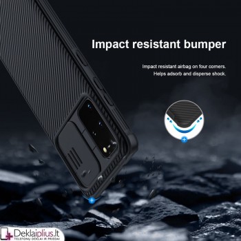 Nillkin Camshield Pro plastikinis dėklas (Samsung S20 Plus) Nillkin Camshield Pro plastikinis dėklas (Samsung S20 Plus)